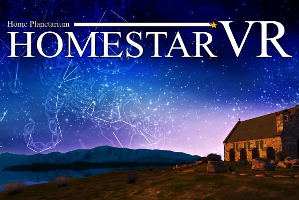 VR版プラネタリウムアプリ『ホームスターVR』