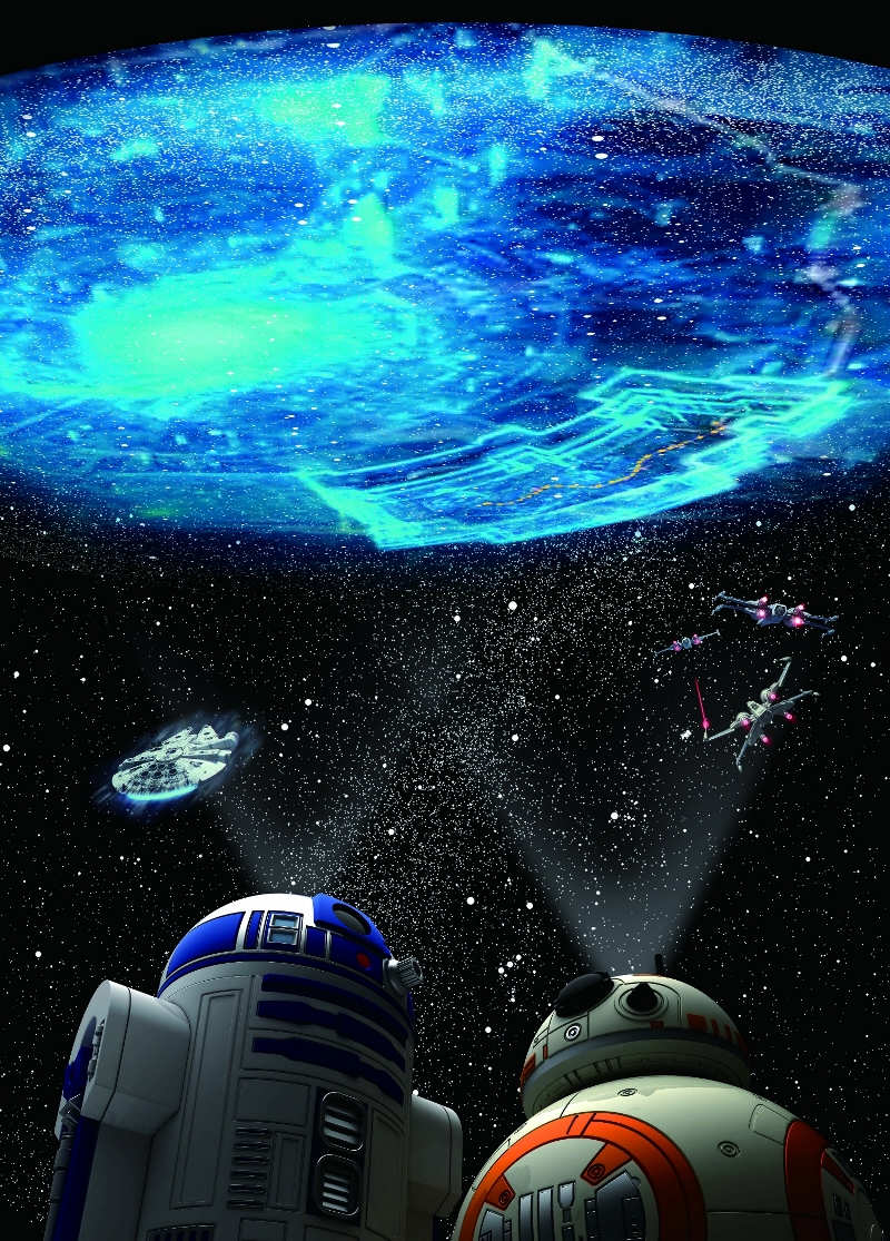 『スター・ウォーズ』の「BB-8」と「R2-D2」